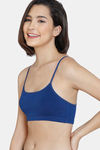 Zivame Girls Double Layered Non Wired Full Coverage Slip-on Beginner Bra (Pack of 2) - Navy — thumbnail 3